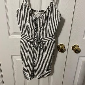 NWOT american eagle striped romper